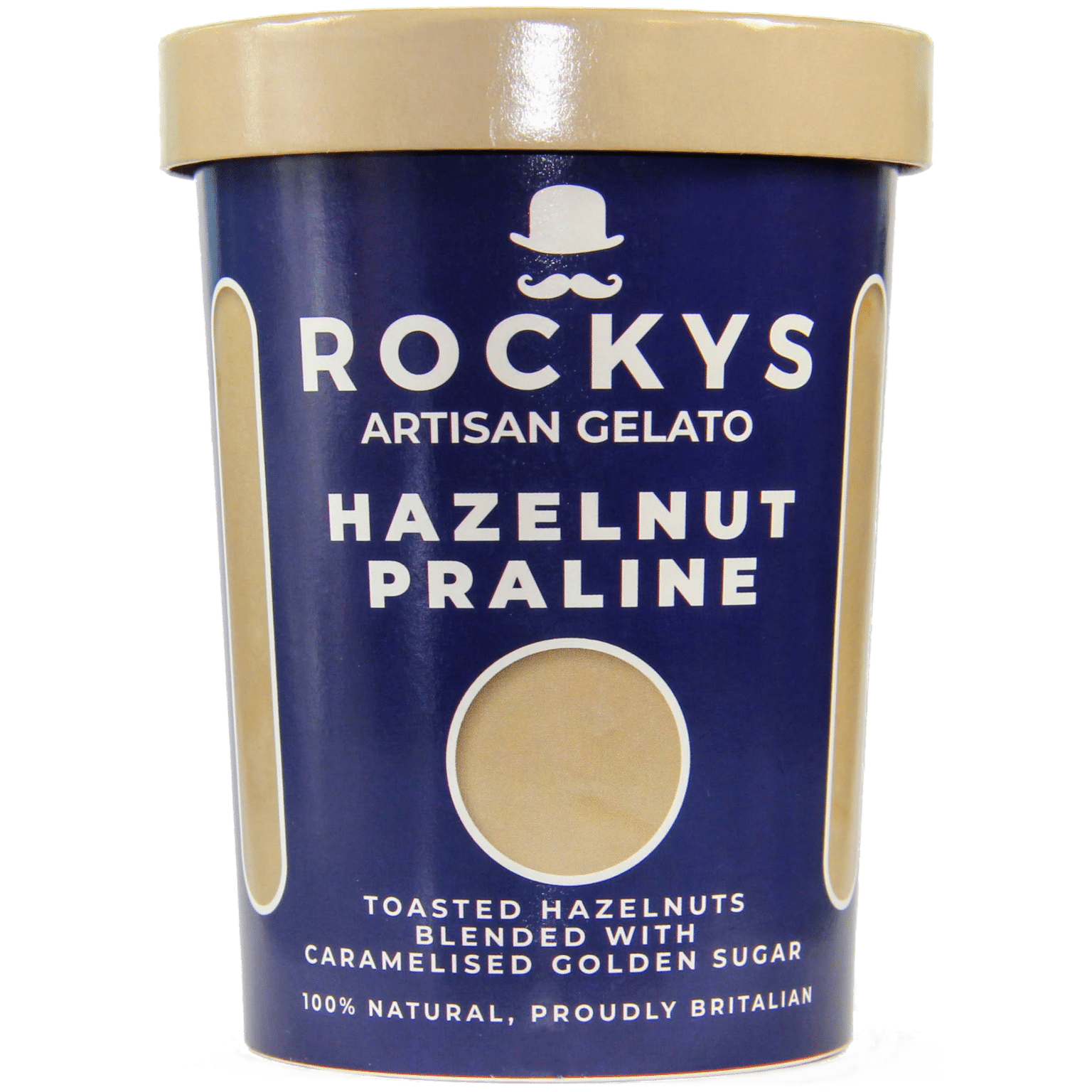Hazelnut Praline Rockys Gelato